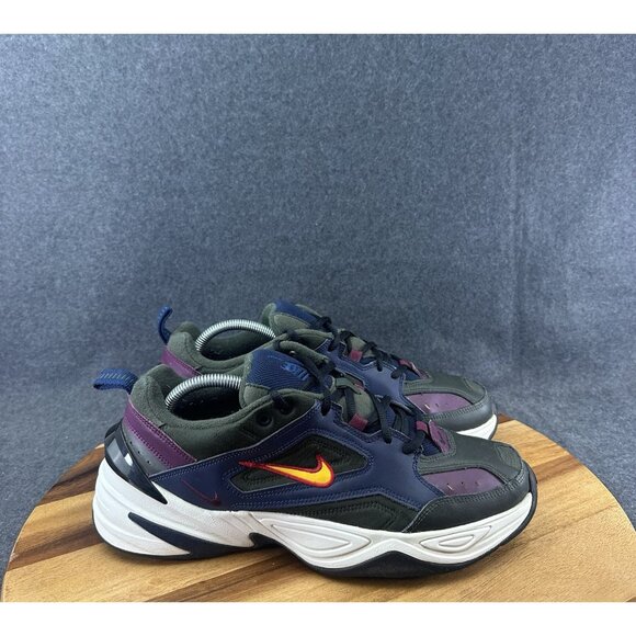 Nike M2K Tekno Navy Blue Purple Sequoia Size 10.5 AV4789-401 - Picture 1 of 10